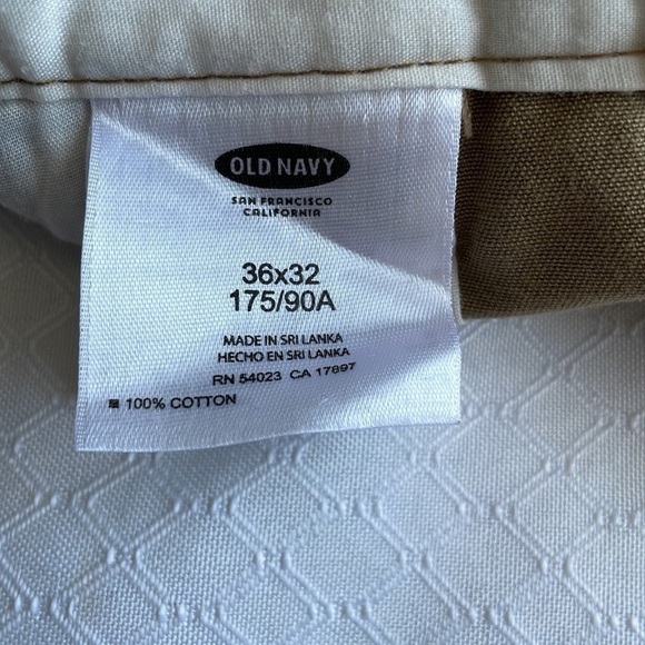 Men’s Old Navy Casual Straight Leg Khaki Pants 36 x 32 - Picture 5 of 5
